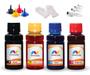 Imagem de Kit 4 Tinta Compatível Para Brother MFC-J6545DW LC-3039 CMYK 100mL