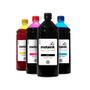 Imagem de Kit 4 Tinta G6011 CMYK 1 Litro Corante MetaInk