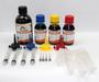 Imagem de Kit 4 Tinta Para Brother DCP-T500W BTD60BK e BT5001 250ml Black e 100ml Color Linha Platinum