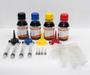 Imagem de Kit 4 Tinta Para Brother DCP-T710DW T300 T310 BTD60BK BT5001 de 100ml Platinum