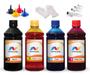 Imagem de Kit 4 Tinta Para Canon G4100 G4110 G4111 GL-190 de 500ml Platinum