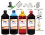 Imagem de Kit 4 Tinta Para HP 1515 662 1 Litro Linha Platinum