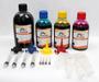 Imagem de Kit 4 Tinta Para HP 4615 670xl 500ml Black e 250ml Color Linha Platinum