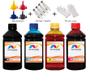 Imagem de Kit 4 Tinta Para HP 7100A 932xl e 933xl 250ml Linha Platinum