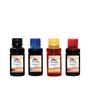 Imagem de Kit 4 Tinta Tankfull Para Cartucho HP 21 C9351A e 22 C9352A Impressora F4180 F380 D2460 de 100ml