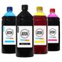 Imagem de Kit 4 Tintas Bulk Ink L3118 CMYK 1 Litro Corante Aton