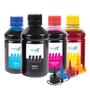 Imagem de Kit 4 Tintas Compatível Impressora Epson L3250 250ml Inova Ink