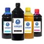 Imagem de Kit 4 Tintas para  904  904XL Black 1 Litro Coloridas 500ml Pigmentada Valejet