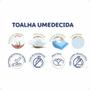 Imagem de Kit 4 Toalha Umedecida Personalidade 50 Unidades - Eurofral