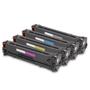 Imagem de Kit 4 Toner Compativel 128a Ce320a Ce321a Ce322a Ce323a Cp1522 Cp1528 Cm1415