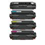 Imagem de Kit 4 Toner Compatível 414x W2020 W2021 W2022 W2023 P/ Hp M454DW M454DN M479FDW M479DW M479FDN  Com Chip