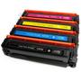 Imagem de Kit 4 Toner Compatível Cf510a Cf511a Cf512a Cf513a M180n M181n M154nw