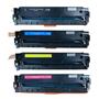 Imagem de Kit 4 Toner Compativel Com Pro 200 M276 M251 Cf210