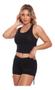 Imagem de Kit 4 Tops Fitness Nadador Feminino Lisa Blusa Básica