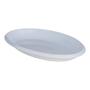 Imagem de Kit 4 Travessa Saladeira Petisqueira Oval Le Chef Branca Plástico 37X21,5X4CM