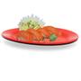 Imagem de Kit 4 Travessas Prato Oval 25 Cm + 4 Pratos Retangular 22cm em Melamina para Sushi  Fuxing 