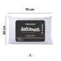 Imagem de Kit 4 travesseiro 50x70cm Antialergico fibra Siliconada firme