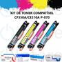 Imagem de Kit 4 Un Toner Ce310a Cf350a Compatível com M176N M177FW M275 CP1020 CP1025 M175A M175NW CP1025NW