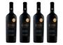 Imagem de Kit 4 Un Vinho Aurora Reserva Cabernet Sauvignon 750 ml