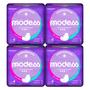 Imagem de Kit 4 und Absorvente Modess Suave Com Abas c/ 8 un
