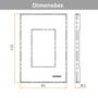 Imagem de Kit 4 unidades - mg conj 1 tomada 2p+t 10a sleek 4x2 branco (16004)