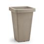 Imagem de Kit 4 Vasos Gregos em Coluna Quadrado 29,5L Resistentes Decoração Jardim Plantas Flores