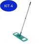 Imagem de Kit 4 Vassoura mop flat flashlimp chenile