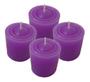 Imagem de Kit 4 Velas Aromáticas Com Aroma De Lavanda