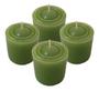 Imagem de Kit 4 Velas Perfumadas Com Aroma De Erva Doce - Cor Verde