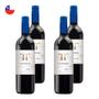 Imagem de Kit 4 Vinhos Ventisquero Tantehue Merlot Tinto Chile 750ml