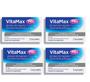 Imagem de Kit 4 Vitamax Mb6 Suplemento De Magnésio E Vitamina B6