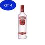Imagem de Kit 4 Vodka Garrafa 998ml - Smirnoff