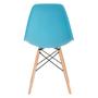 Imagem de KIT - 4 x cadeiras Charles Eames Eiffel DSW - Base de madeira clara