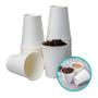 Imagem de Kit 40 Copos Papel Branco 266ml Biodegradável Café Chá Expresso