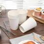 Imagem de Kit 40 Copos Papel Branco 266ml Biodegradável Café Chá Expresso
