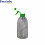 Imagem de Kit 40 pet borrifador pulverizador válvula 500ml verde