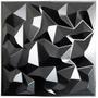 Imagem de Kit 40 Placas PVC 3D Revestimento Parede Diamante 25cm