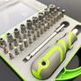 Imagem de Kit 41 peças Chave de Fenda Magnetica Profissional Reparo maleta conjunto de ferramentas de chave de fenda antiderrapante