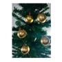 Imagem de Kit 45 Bolas de Natal Dourado Enfeite Árvore Metalizada 4cm