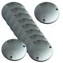 Imagem de KIT 45 X Arruela Lisa 3 " Galvanizado com Furos