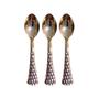 Imagem de Kit 48 Colheres Descartável Rose Plástico Luxo13,8cm