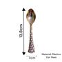 Imagem de Kit 48 Colheres Descartável Rose Plástico Luxo13,8cm