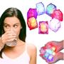 Imagem de Kit 48 Cubos De Gelo PS LED Drink Luminoso Bebidas Festas 