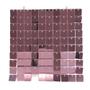 Imagem de Kit 49 Unidades Painel Decorativo Lantejoula Shimmer Wall Lilas