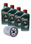 Imagem de Kit 4lts de Óleo Castrol Magnatec 0w20 e filtro de óleo Wega WO 120 Honda Fit Civic City Crv