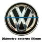 Imagem de Kit 4pç Calota Calotinha Miolo Roda Vw Virtus Novo Polo 56mm