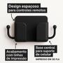 Imagem de Kit 4Suporte De Parede Para Celular Com Ganchos Organizador