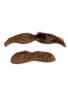 Imagem de Kit 4un Bigode falso Marrom (castanho) de Pelúcia Fantasia