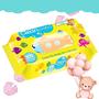 Imagem de KIT 4UN PACOTES de Toalhas Umedecidas Clean Baby Com 100 Lencinhos 