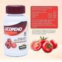 Imagem de Kit 4un Suplemento Licopeno Vitaminas Colágeno Selênio Antioxidante Rejuvenescimento 500mg 60 Cáps